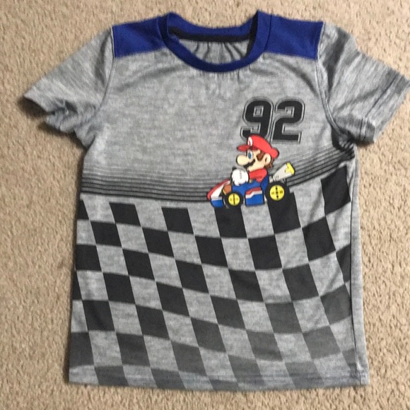 Super Mario race car tee - Picture 1 of 4
